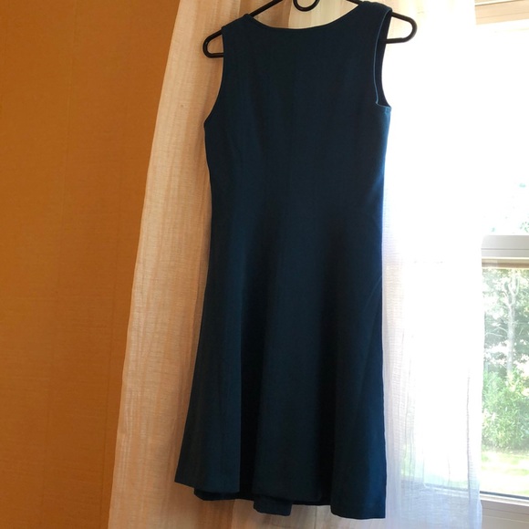 NWOT Ann Taylor Loft turquoise dress - Picture 8 of 11